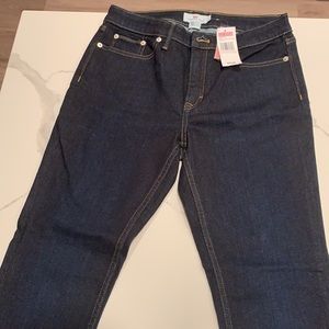 Dark denim jeans